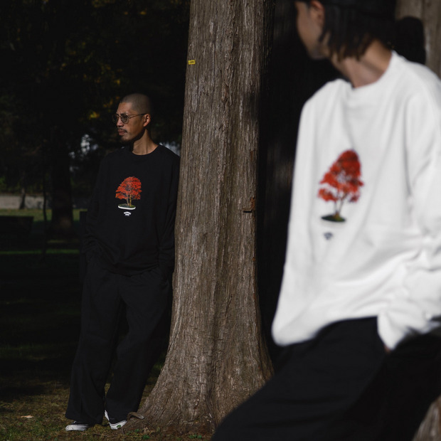 Autumn Leaves Sweat -BLACK- 詳細画像